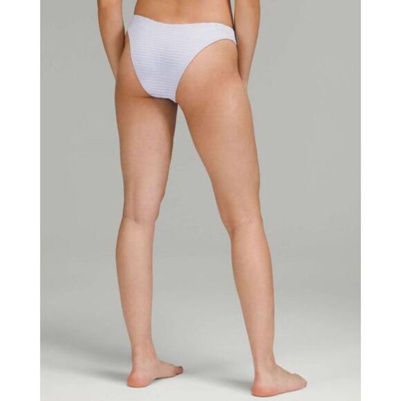 *NWT, Lululemon, Smocked Mid-Rise Skimpy Bikini Bottom, Sz 6 - Picture 2 of 5
